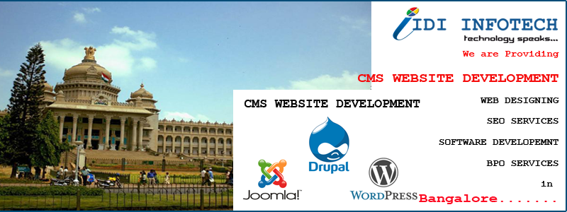 CMS Website Development in Bangalore